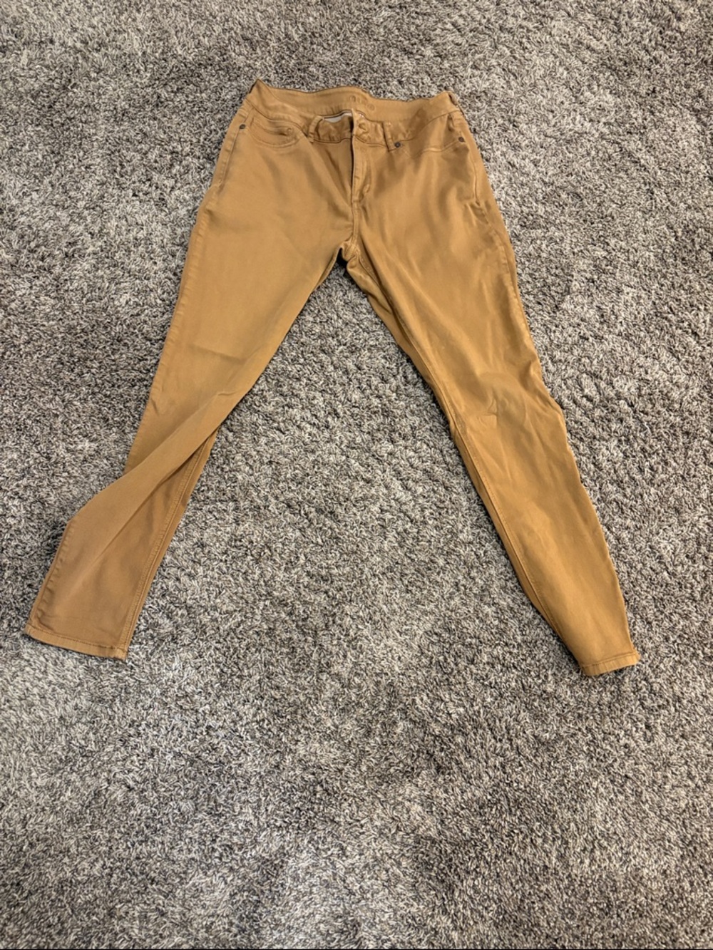 Maurices Women's Tan Jeggings - Stretch Ponte Fit